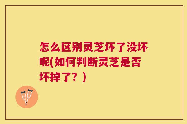 怎么区别灵芝坏了没坏呢(如何判断灵芝是否坏掉了?) 怎么区别灵芝坏了没坏呢(如何判断灵芝是否坏掉了?)