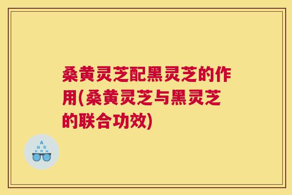 桑黄灵芝配黑灵芝的作用(桑黄灵芝与黑灵芝的联合功效)