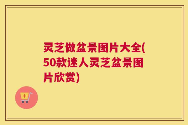 灵芝做盆景图片大全(50款迷人灵芝盆景图片欣赏)