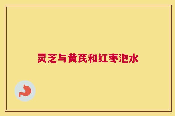 灵芝与黄芪和红枣泡水