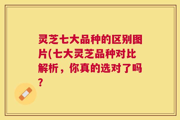 灵芝七大品种的区别图片(七大灵芝品种对比解析，你真的选对了吗？