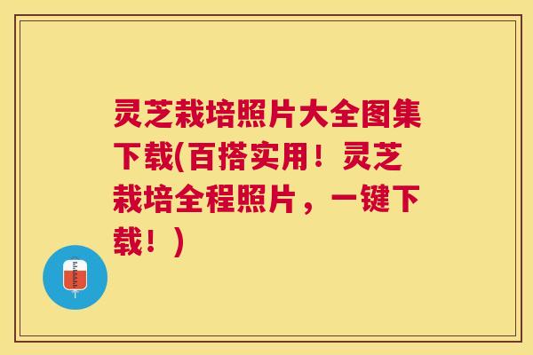 灵芝栽培照片大全图集下载(百搭实用！灵芝栽培全程照片，一键下载！)