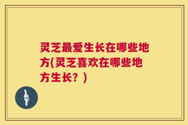 灵芝最爱生长在哪些地方(灵芝喜欢在哪些地方生长？)