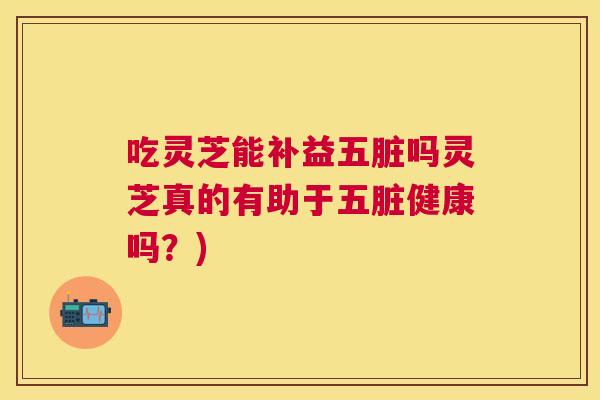 吃灵芝能补益五脏吗灵芝真的有助于五脏健康吗？)