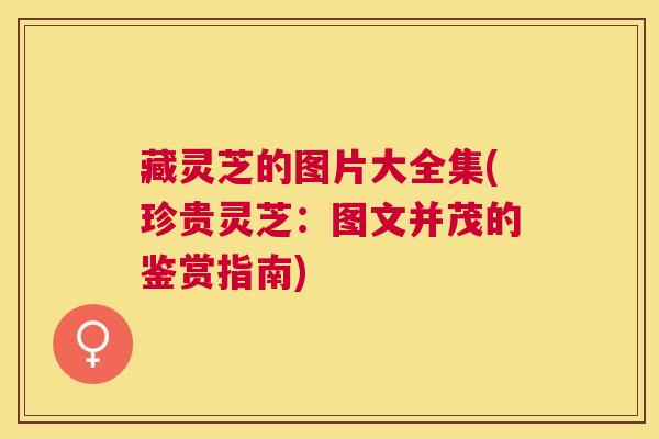 藏灵芝的图片大全集(珍贵灵芝:图文并茂的鉴赏指南) 藏灵芝的图片大全集(珍贵灵芝:图文并茂的鉴赏指南)