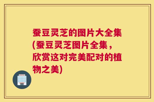 蚕豆灵芝的图片大全集(蚕豆灵芝图片全集，欣赏这对完美配对的植物之美)