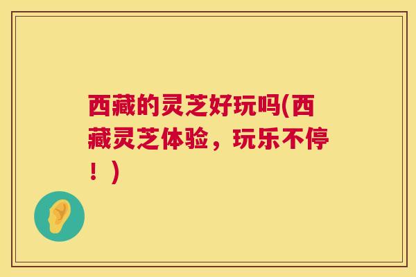 西藏的灵芝好玩吗(西藏灵芝体验，玩乐不停！)
