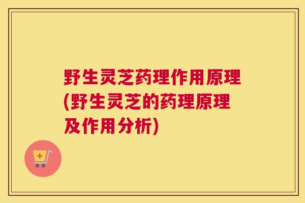 野生灵芝药理作用原理(野生灵芝的药理原理及作用分析)