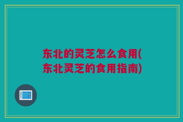 东北的灵芝怎么食用(东北灵芝的食用指南)