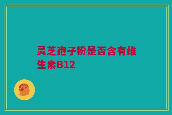 灵芝孢子粉是否含有维生素B12